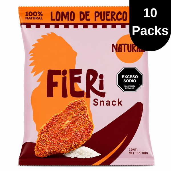 Pack Fieri Cerdo Natural x10